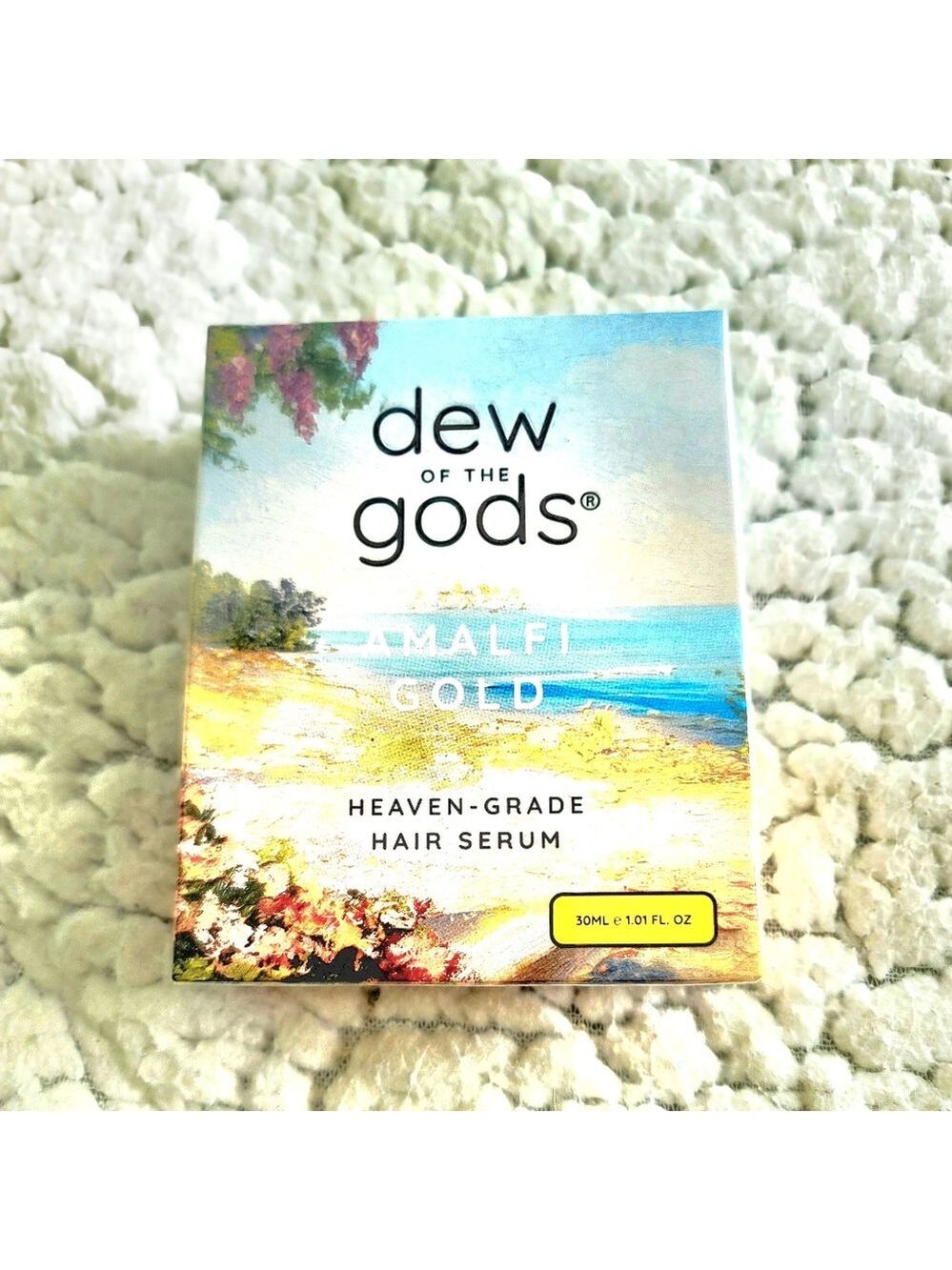 BRAND NEW! DEW OF THE GODS Amalfi Gold Hair Serum 30 ml